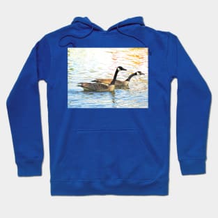 Canada Geese Pair No.4 Hoodie